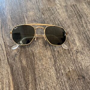 Ray-Ban Classic Gold Frame Sunglasses